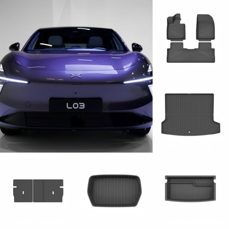 TPE Floor Mats & Trunk Mat for Xpeng L03