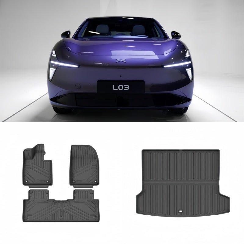 TPE Floor Mats & Trunk Mat for Xpeng L03