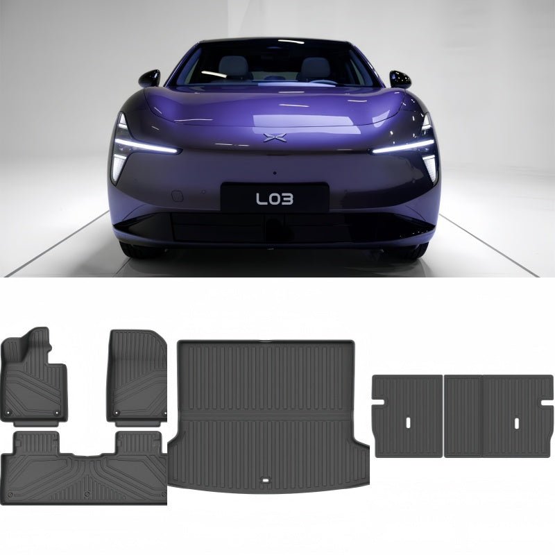 TPE Floor Mats & Trunk Mat for Xpeng L03