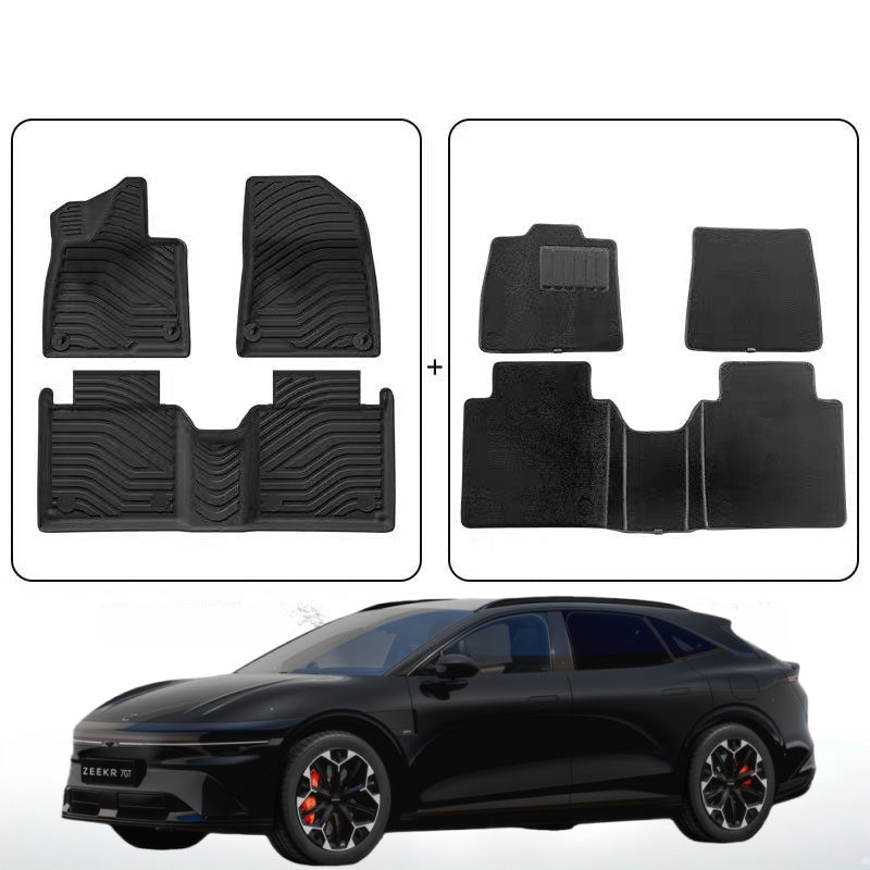 TPE Floor Mats & Trunk Mat for Zeekr 7GT