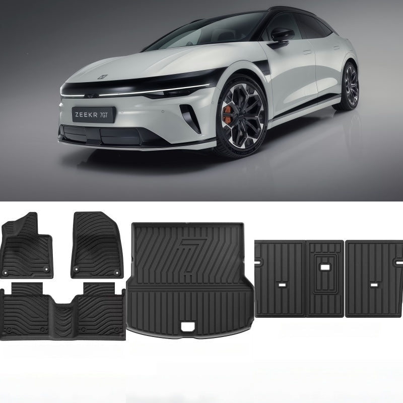 TPE Floor Mats & Trunk Mat for Zeekr 7GT