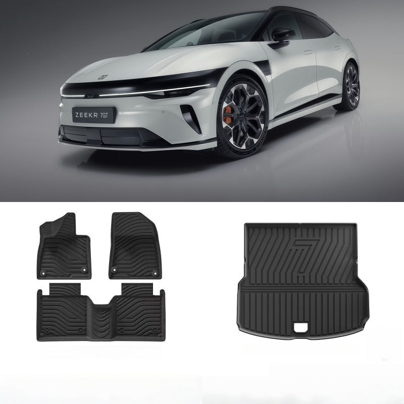 TPE Floor Mats & Trunk Mat for Zeekr 7GT
