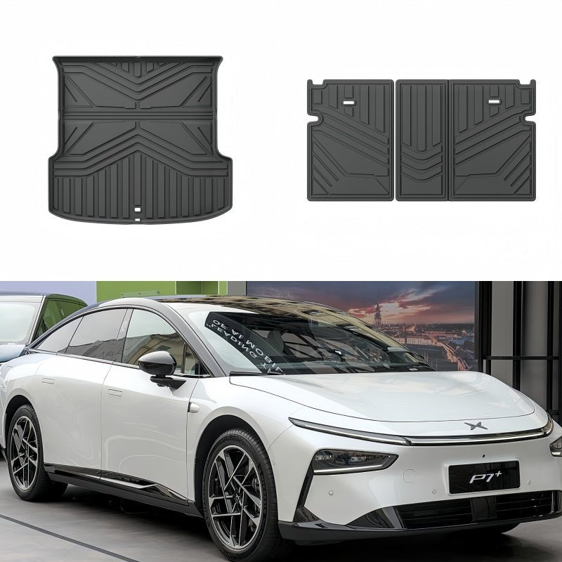 TPE Floor Mats & Trunk MATS for 2026 Xpeng P7+