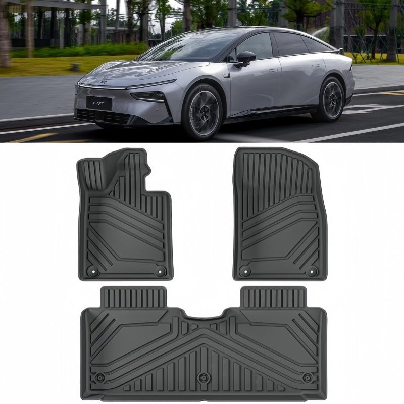 TPE Floor Mats & Trunk MATS for 2026 Xpeng P7+