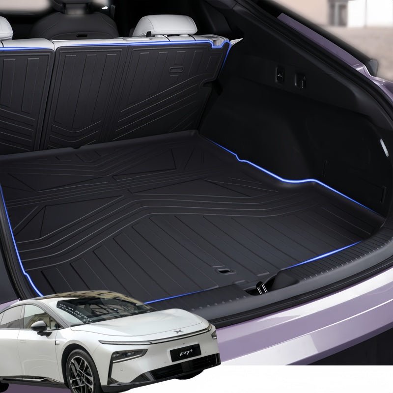 TPE Trunk Mat & Seat Back Protector for 2026 Xpeng P7+