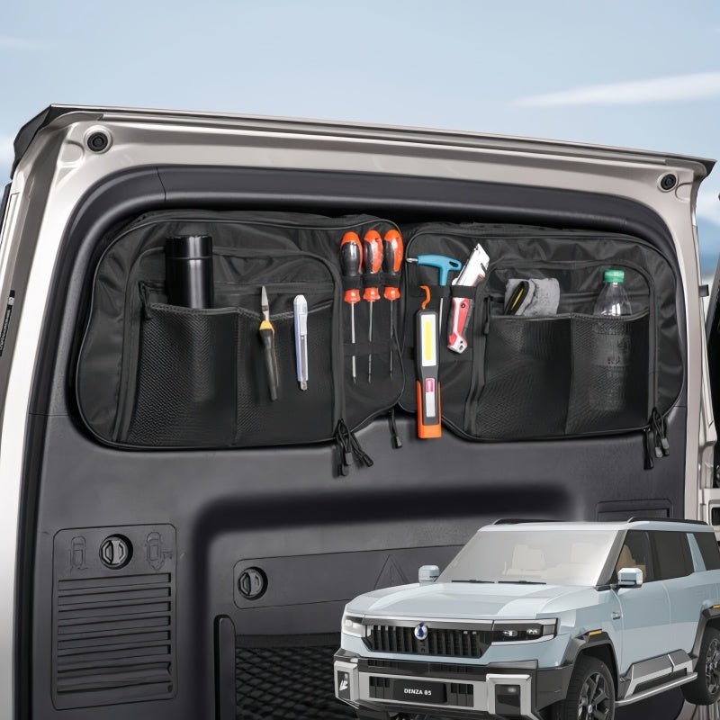 Trunk Tailgate Window Storage Bag for Denza B8 & BYD Leopard 8