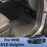 BYD Dolphin RHD XPE Floor Mats, Trunk Mat & Seat Protection Options