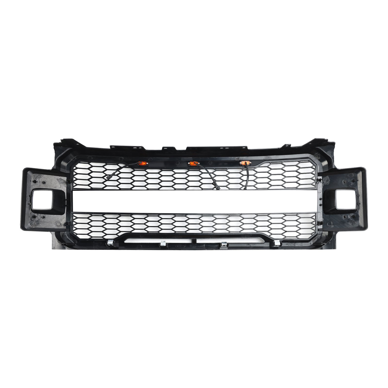 Front Bumper Grill Grille Fit 2017-2019 Ford F-250 F-350 F-450 Raptor Style