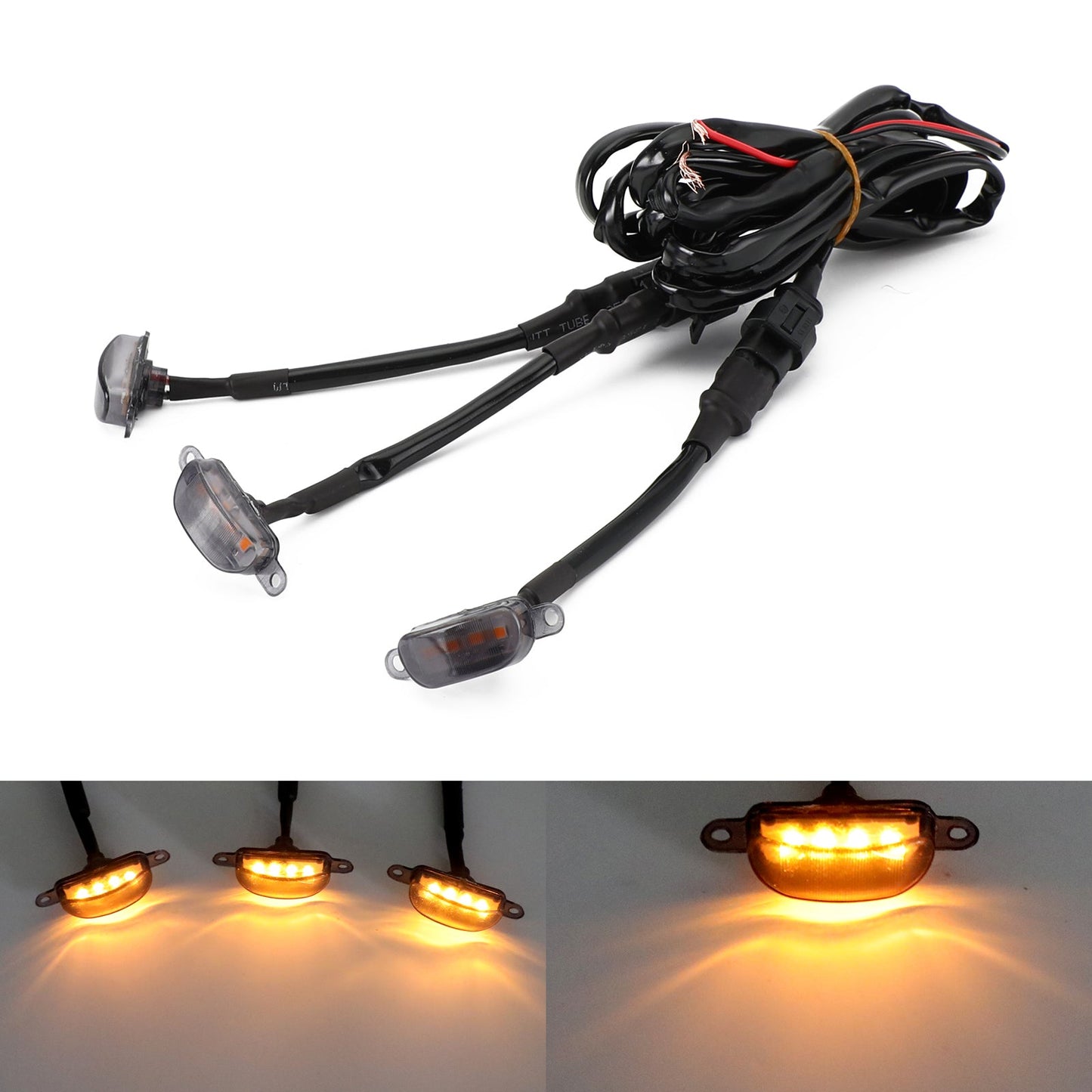 LED Lamp F-150 Ford Raptor Front Grille 3pcs Running Light