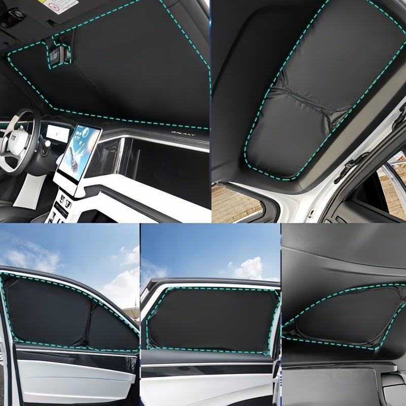 Zero‑light Suction Cup Window Privacy Sun Shades for Xpeng EV